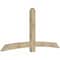 Ekena Millwork Bellingham Rough Sawn Timber Gable Bracket, Douglas Fir, 96"W x 48"H x 4"D x 6"F, 12/12 Pitch GBW096X48X0406BEL00RDF - alternate 5
